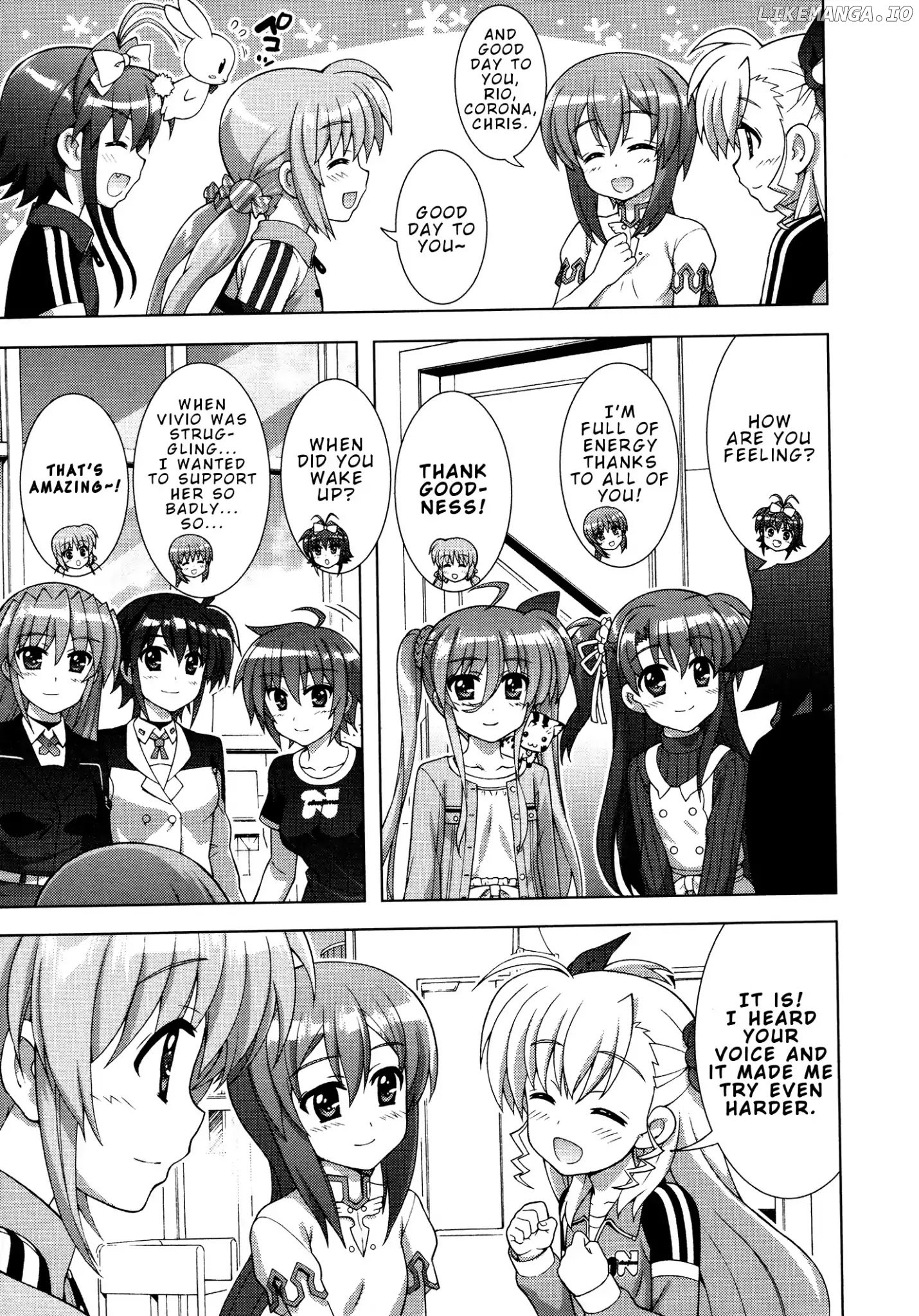 Mahou Shoujo Lyrical Nanoha Vivid chapter 92 - page 22