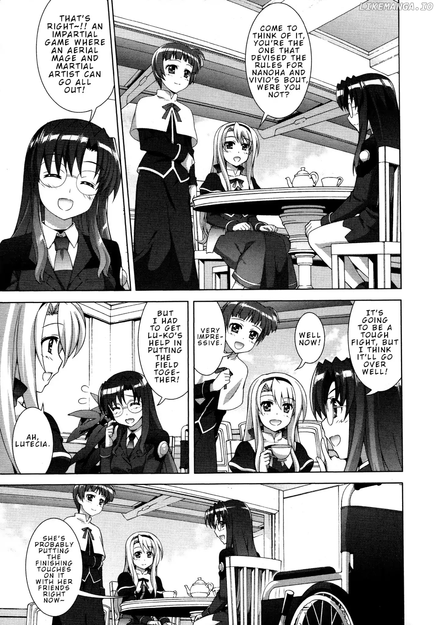 Mahou Shoujo Lyrical Nanoha Vivid chapter 92 - page 24