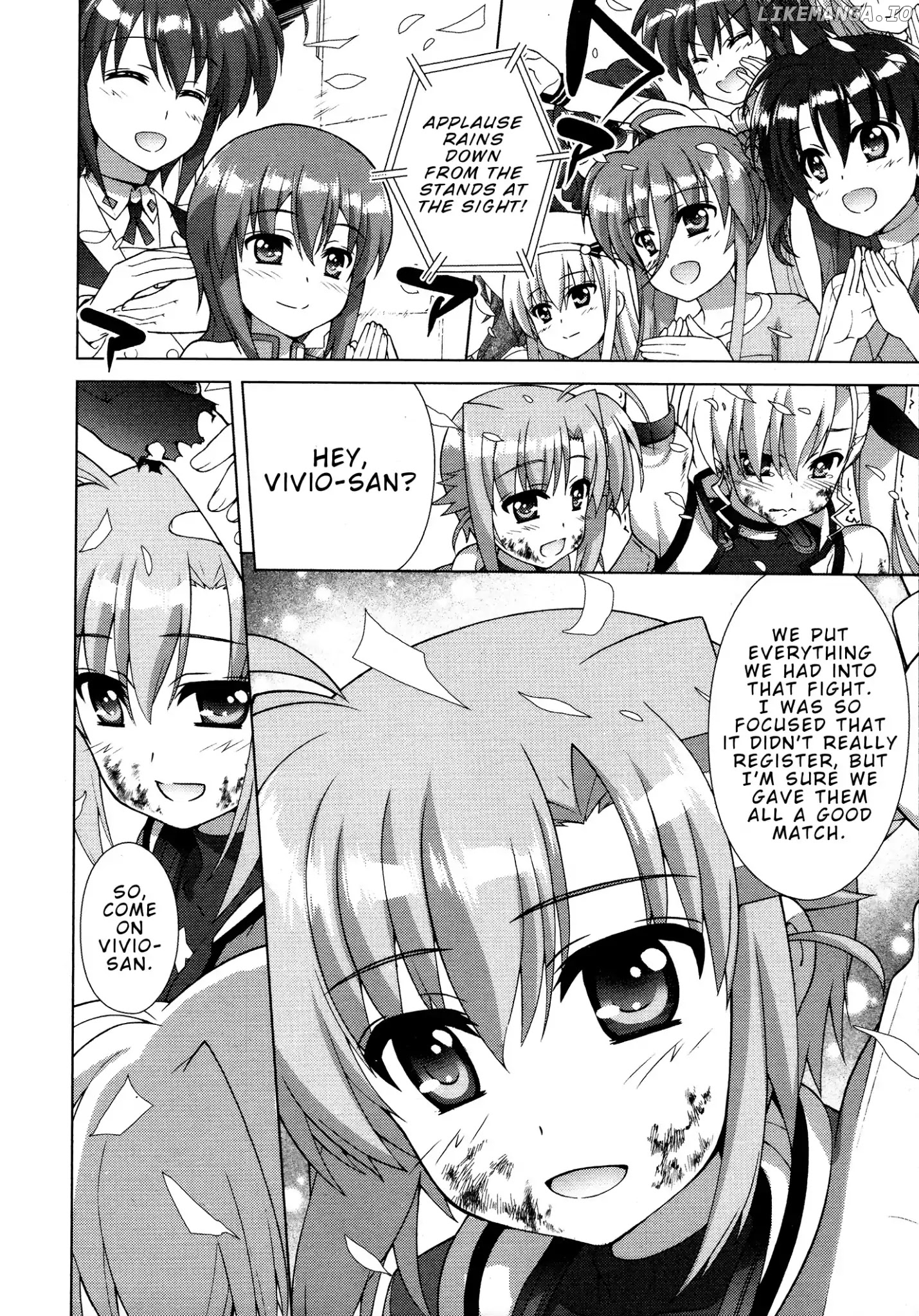 Mahou Shoujo Lyrical Nanoha Vivid chapter 92 - page 4