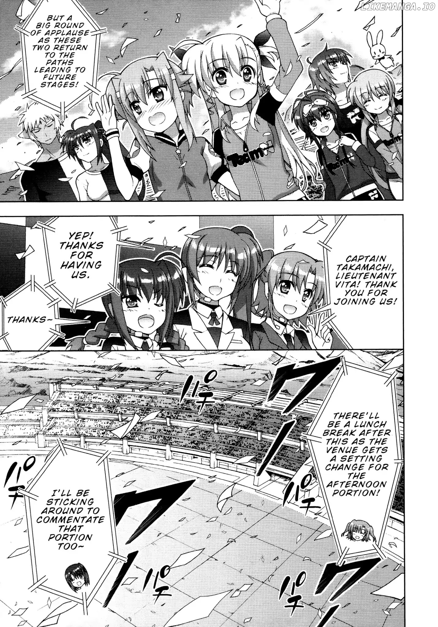 Mahou Shoujo Lyrical Nanoha Vivid chapter 92 - page 7