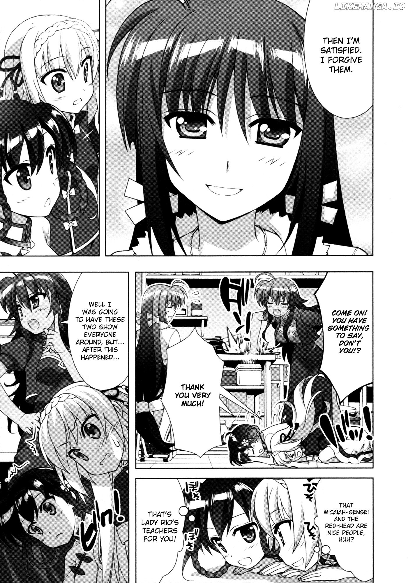 Mahou Shoujo Lyrical Nanoha Vivid chapter 69 - page 12