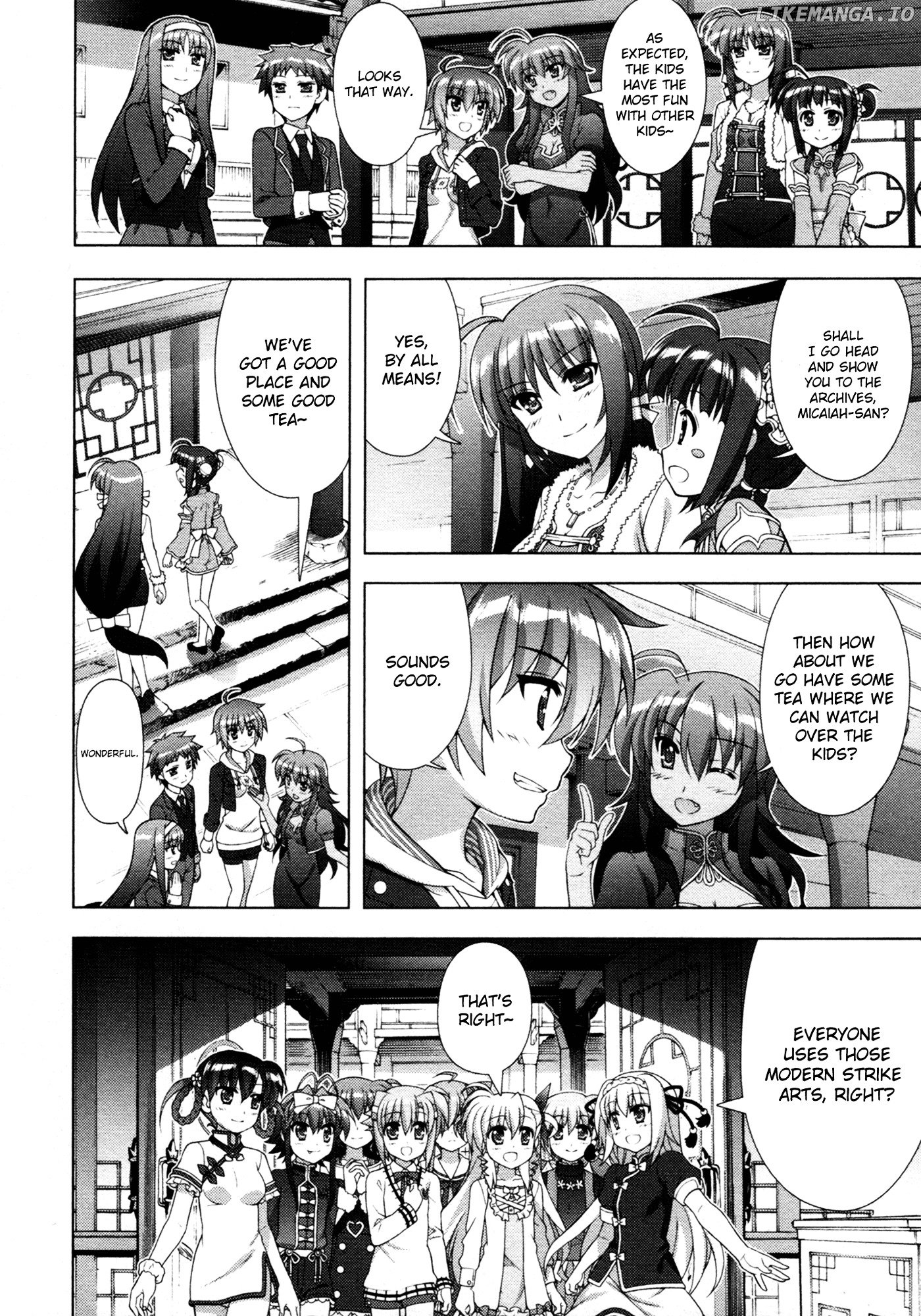 Mahou Shoujo Lyrical Nanoha Vivid chapter 69 - page 15