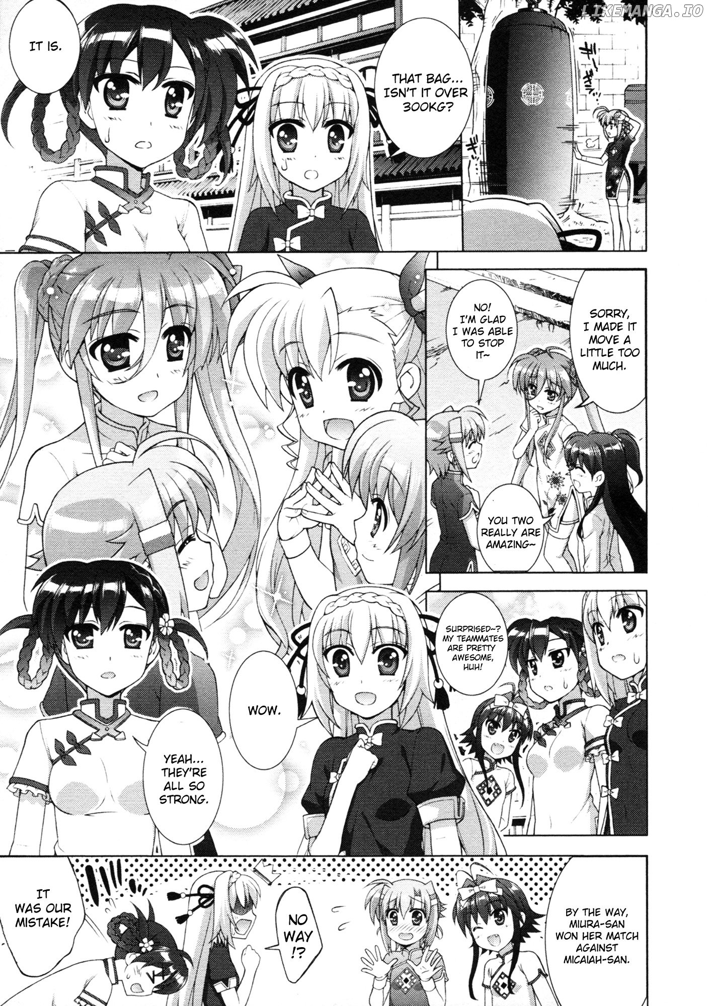 Mahou Shoujo Lyrical Nanoha Vivid chapter 69 - page 26