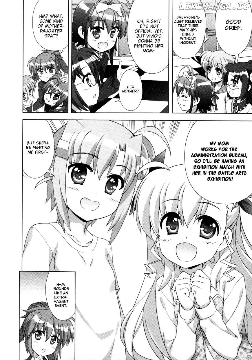 Mahou Shoujo Lyrical Nanoha Vivid chapter 82 - page 25