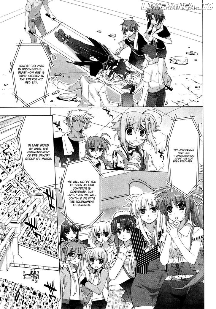 Mahou Shoujo Lyrical Nanoha Vivid chapter 36 - page 1