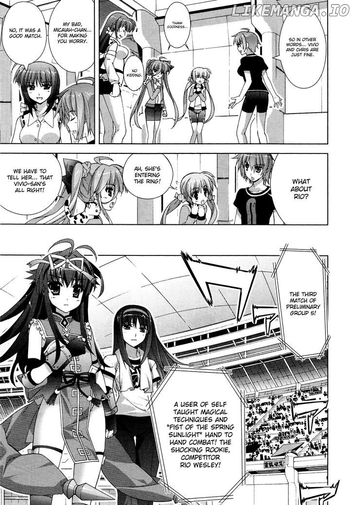 Mahou Shoujo Lyrical Nanoha Vivid chapter 36 - page 11