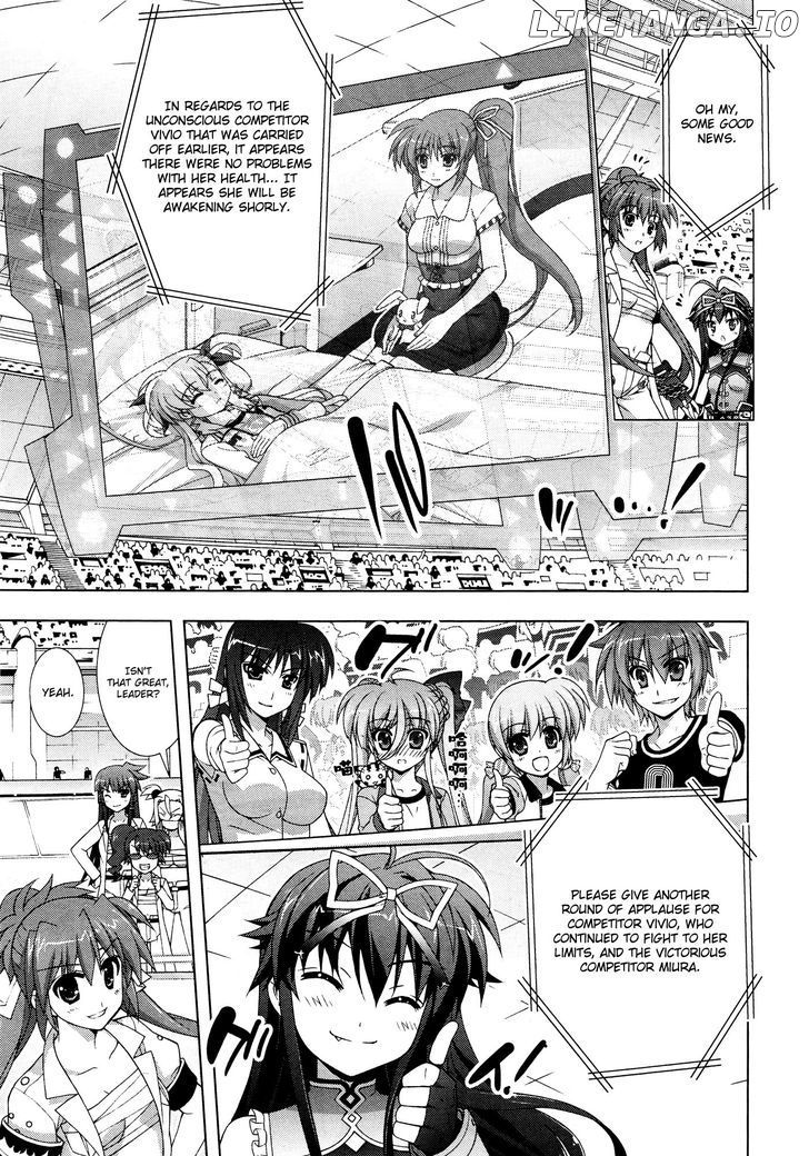 Mahou Shoujo Lyrical Nanoha Vivid chapter 36 - page 13