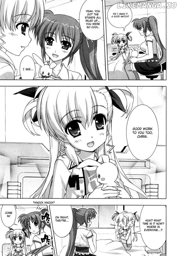 Mahou Shoujo Lyrical Nanoha Vivid chapter 36 - page 17