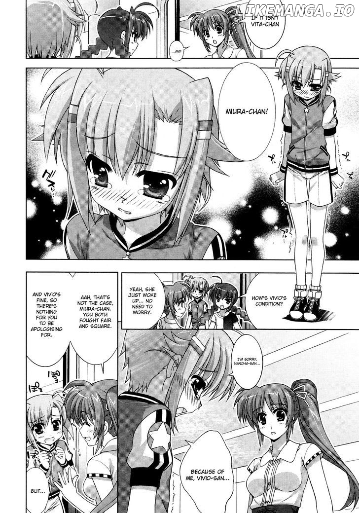 Mahou Shoujo Lyrical Nanoha Vivid chapter 36 - page 18