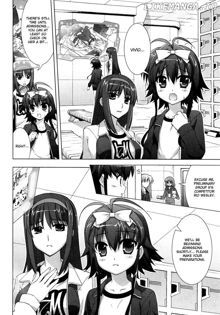 Mahou Shoujo Lyrical Nanoha Vivid chapter 36 - page 2