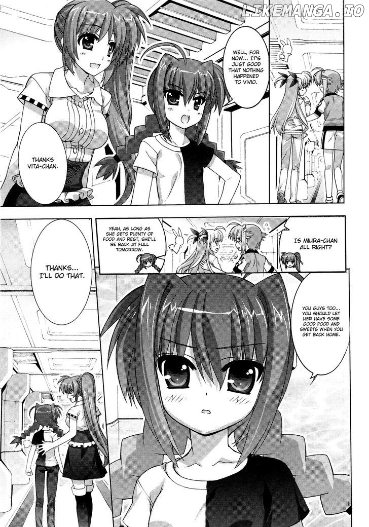 Mahou Shoujo Lyrical Nanoha Vivid chapter 36 - page 21