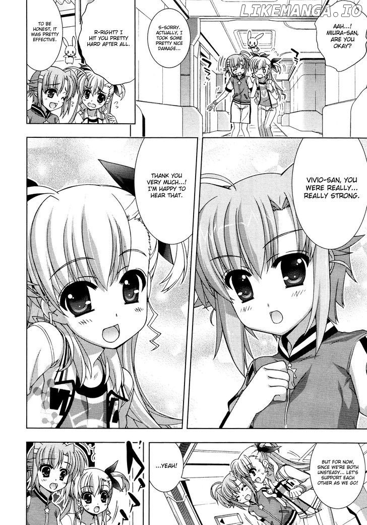 Mahou Shoujo Lyrical Nanoha Vivid chapter 36 - page 22