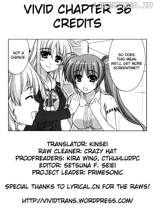 Mahou Shoujo Lyrical Nanoha Vivid chapter 36 - page 30