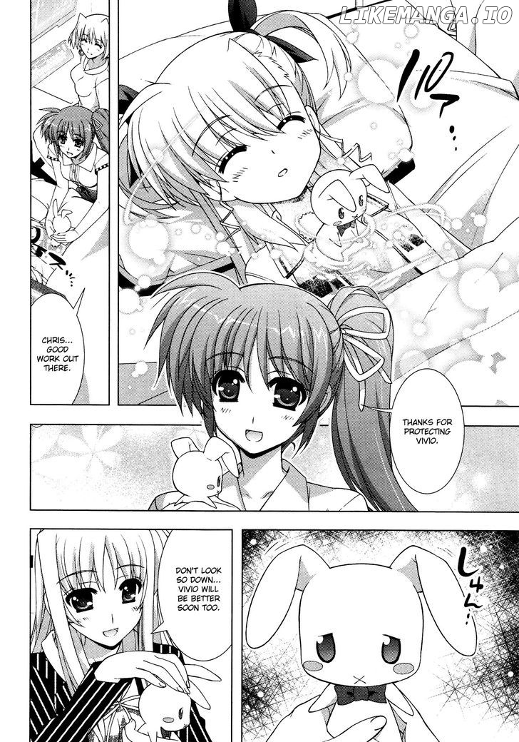 Mahou Shoujo Lyrical Nanoha Vivid chapter 36 - page 8