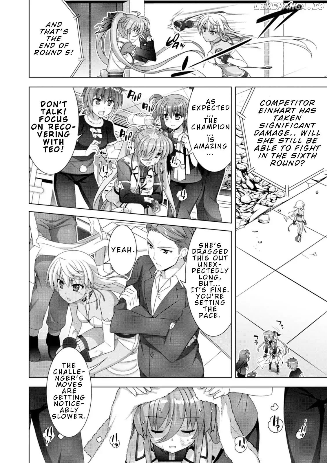 Mahou Shoujo Lyrical Nanoha Vivid chapter 101 - page 7