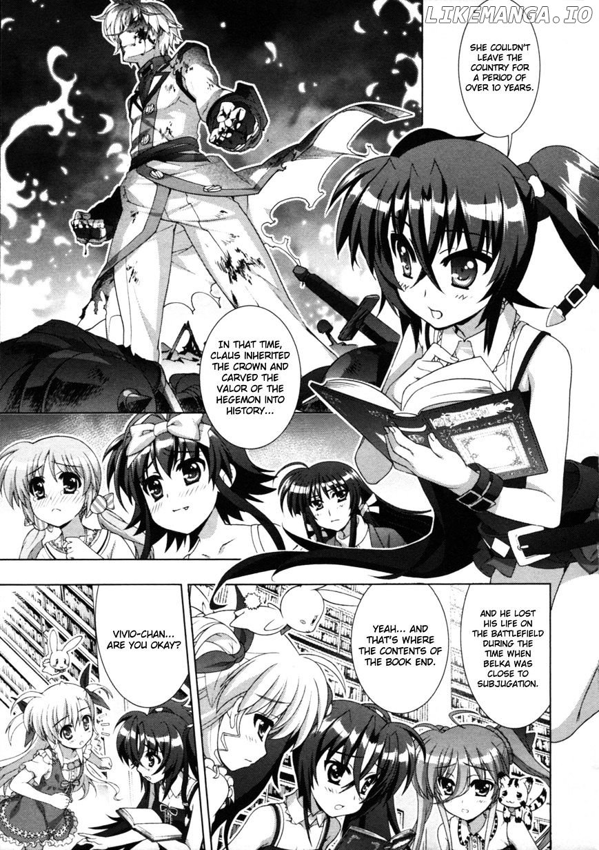 Mahou Shoujo Lyrical Nanoha Vivid chapter 55 - page 27