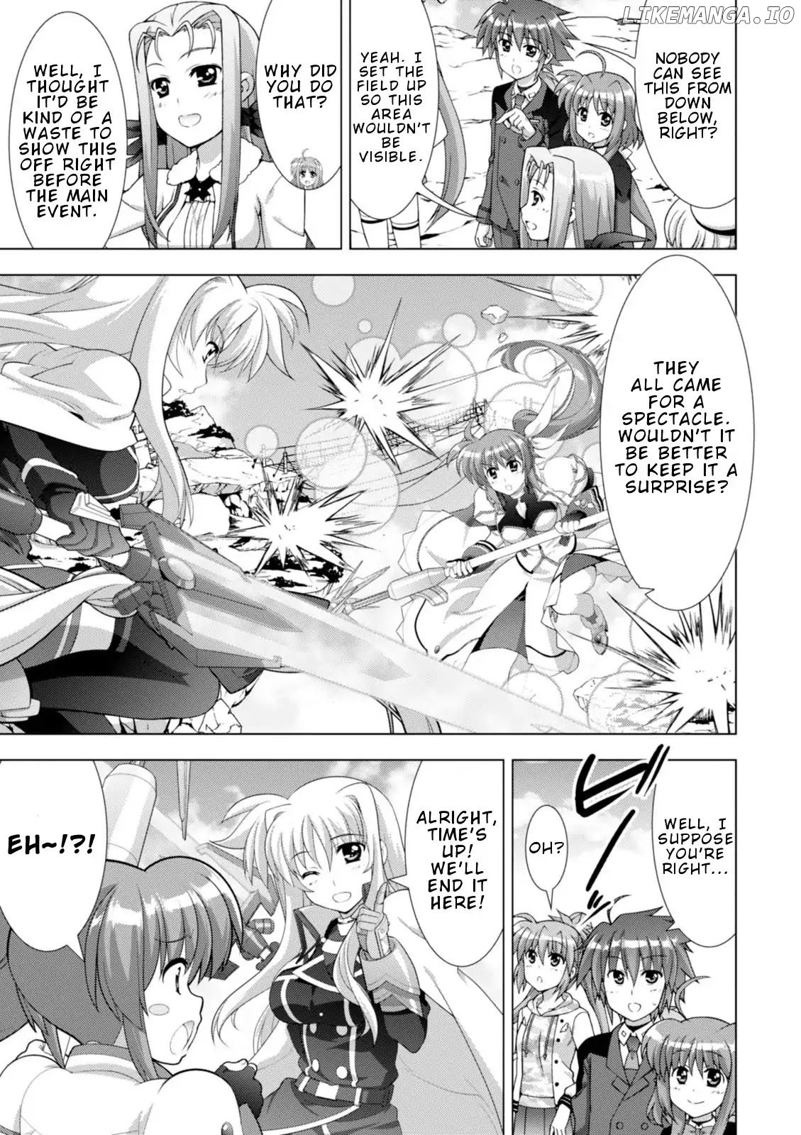 Mahou Shoujo Lyrical Nanoha Vivid chapter 93 - page 22