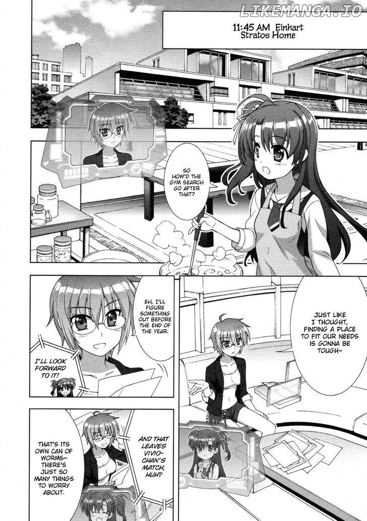 Mahou Shoujo Lyrical Nanoha Vivid chapter 83 - page 12