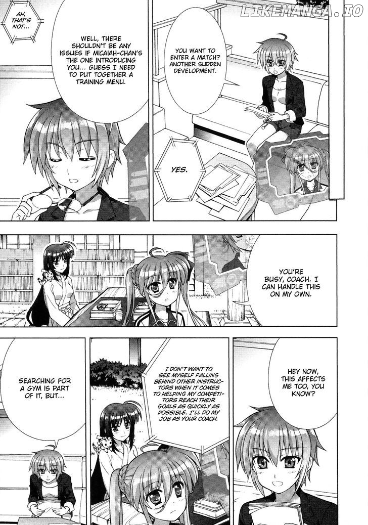 Mahou Shoujo Lyrical Nanoha Vivid chapter 83 - page 27