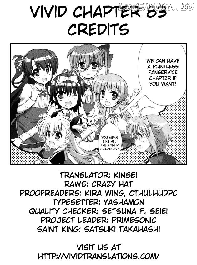 Mahou Shoujo Lyrical Nanoha Vivid chapter 83 - page 31