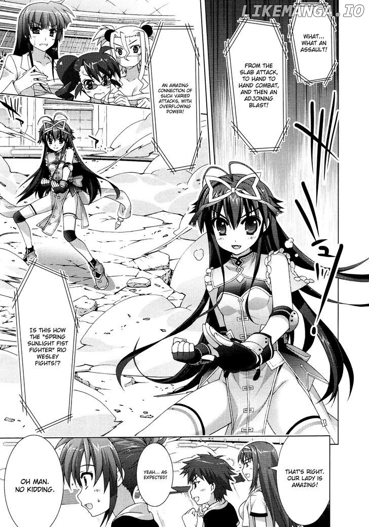 Mahou Shoujo Lyrical Nanoha Vivid chapter 37 - page 12