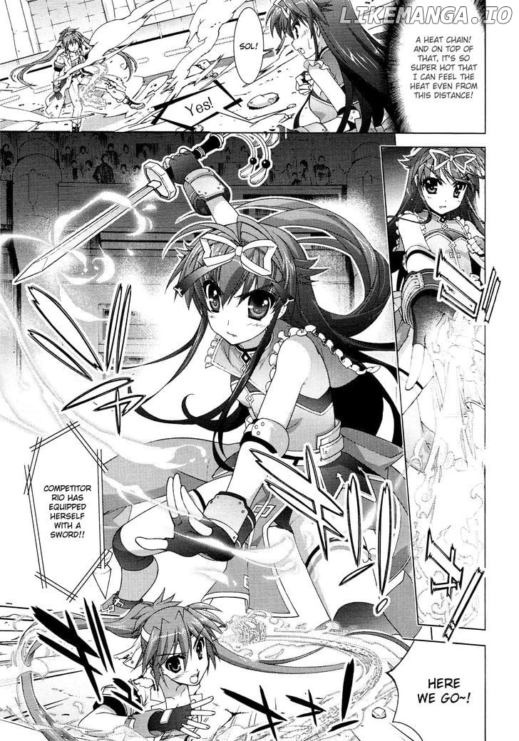 Mahou Shoujo Lyrical Nanoha Vivid chapter 37 - page 16