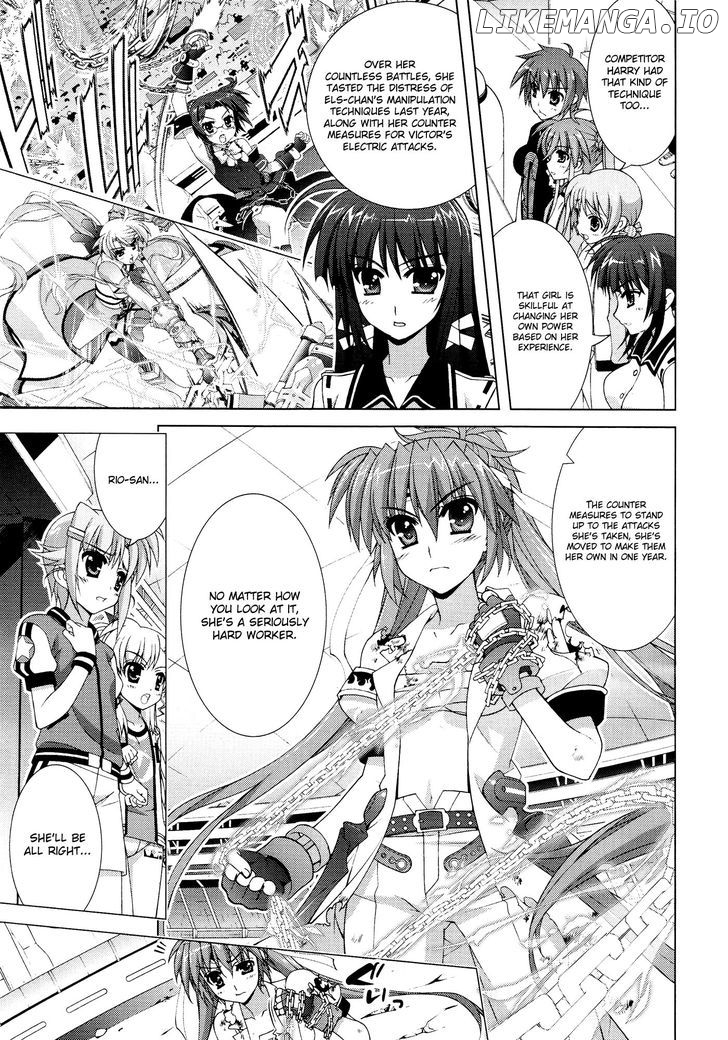 Mahou Shoujo Lyrical Nanoha Vivid chapter 37 - page 26