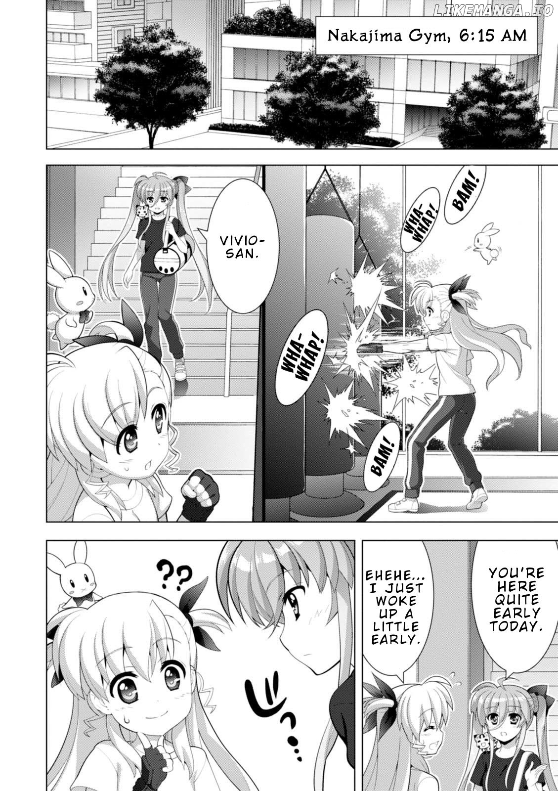 Mahou Shoujo Lyrical Nanoha Vivid chapter 102 - page 18