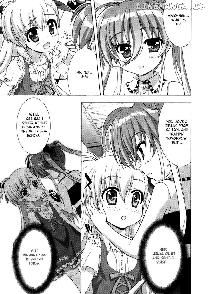 Mahou Shoujo Lyrical Nanoha Vivid chapter 56 - page 15