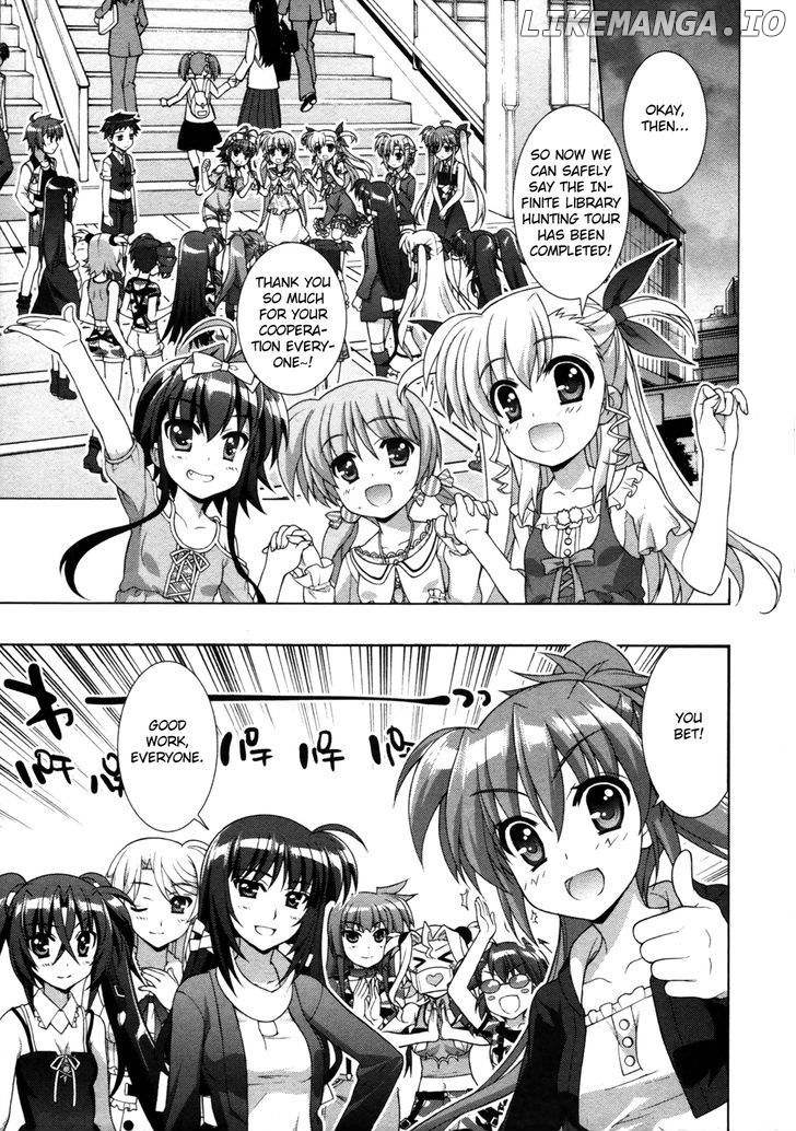 Mahou Shoujo Lyrical Nanoha Vivid chapter 56 - page 9