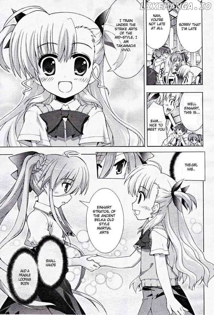 Mahou Shoujo Lyrical Nanoha Vivid chapter 6 - page 9