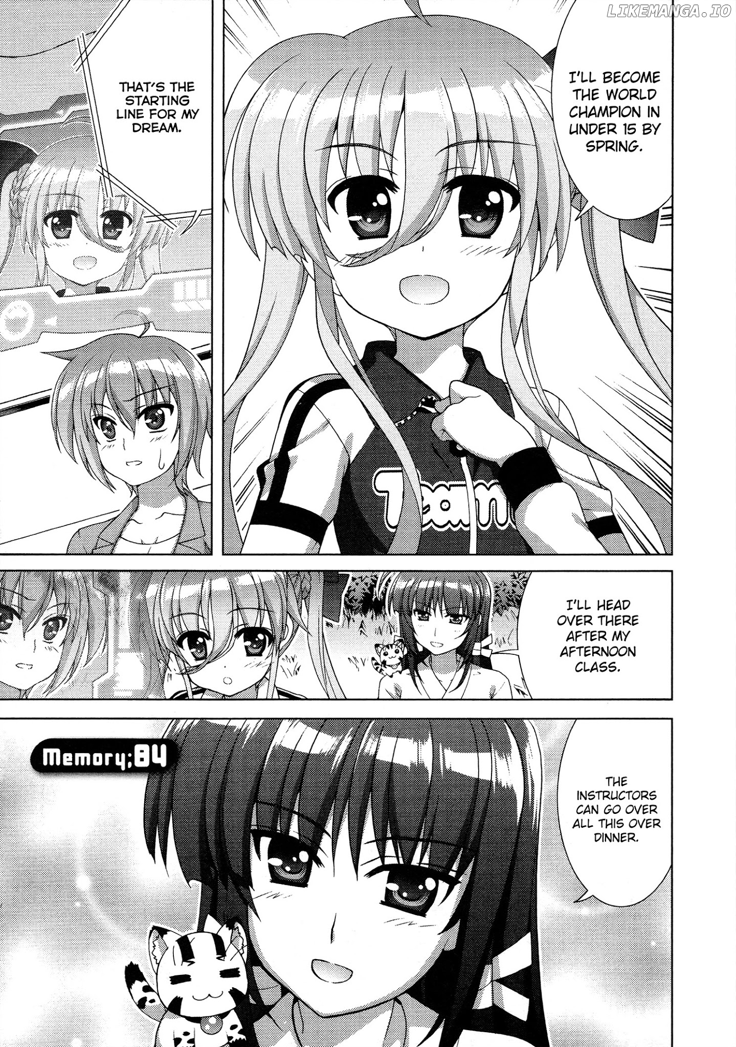 Mahou Shoujo Lyrical Nanoha Vivid chapter 84 - page 1