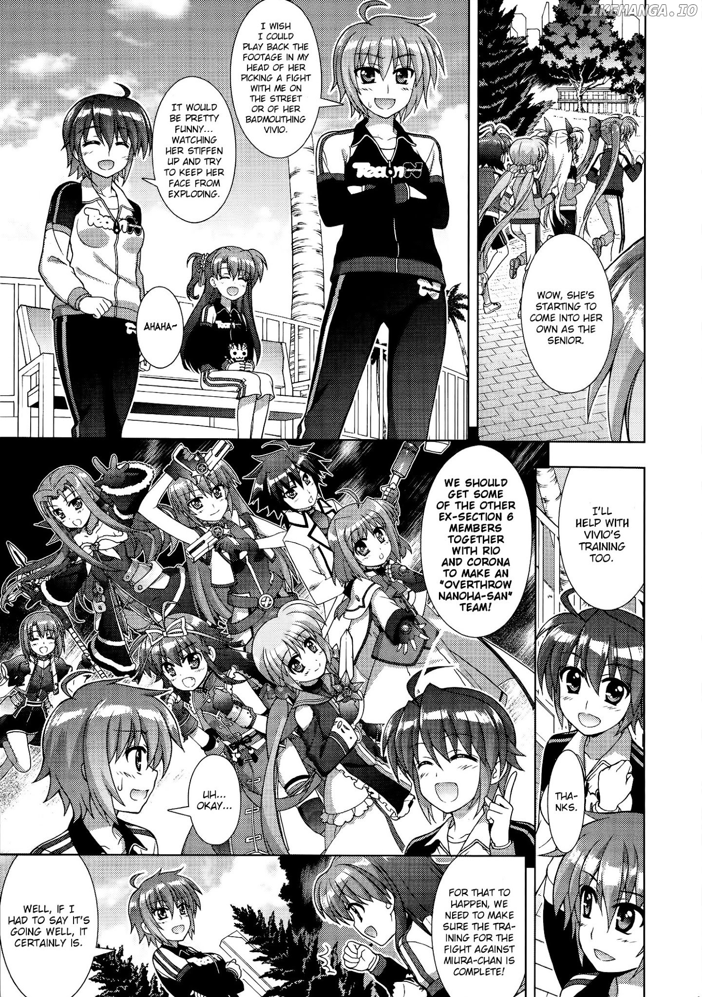 Mahou Shoujo Lyrical Nanoha Vivid chapter 84 - page 28