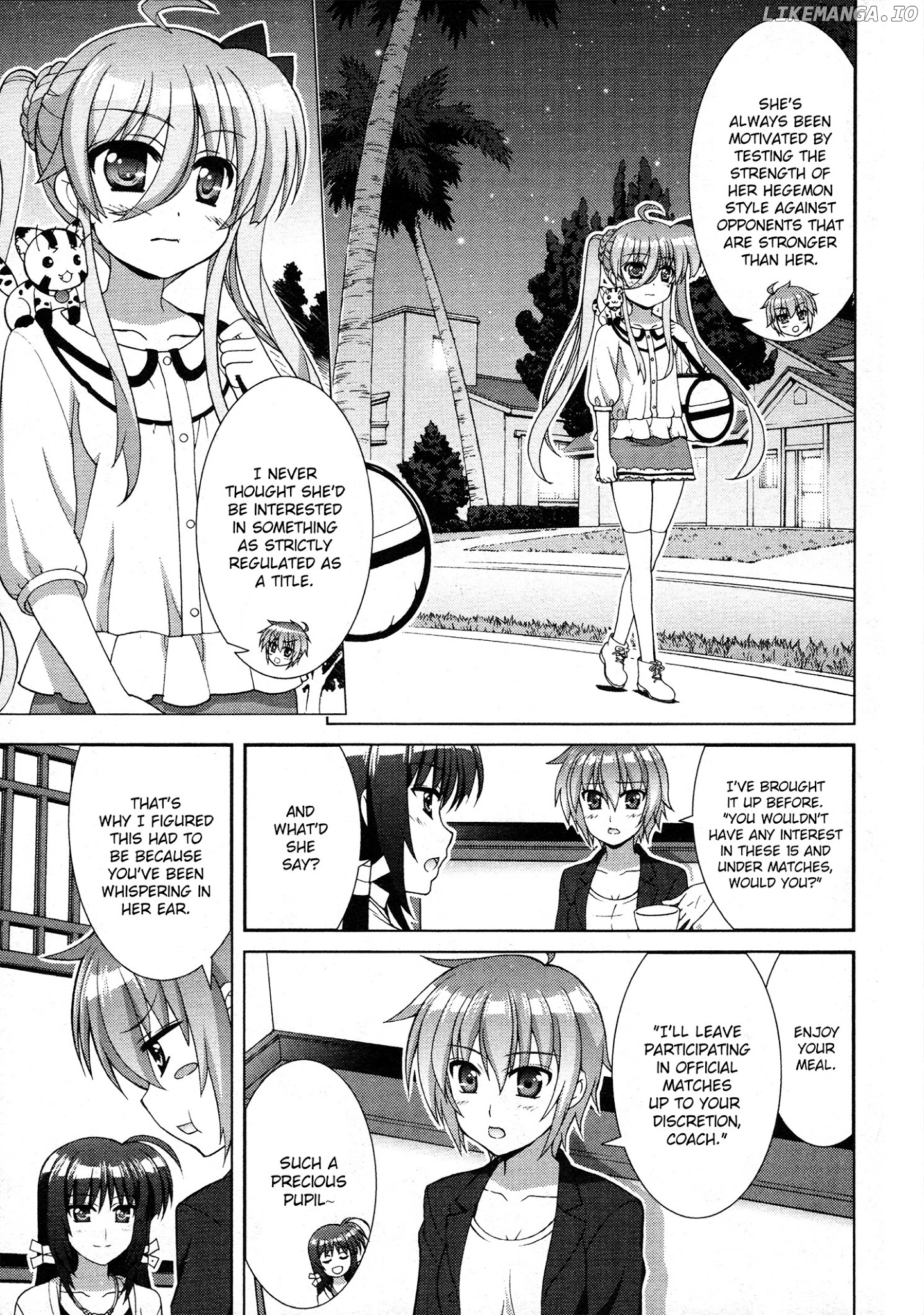 Mahou Shoujo Lyrical Nanoha Vivid chapter 84 - page 5