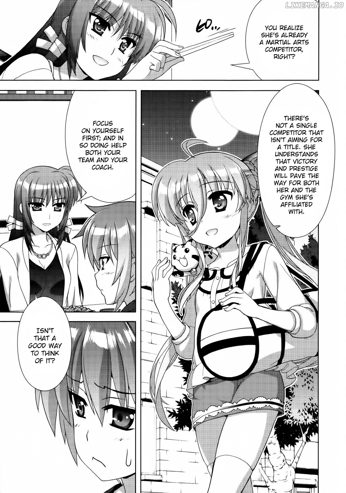 Mahou Shoujo Lyrical Nanoha Vivid chapter 84 - page 7