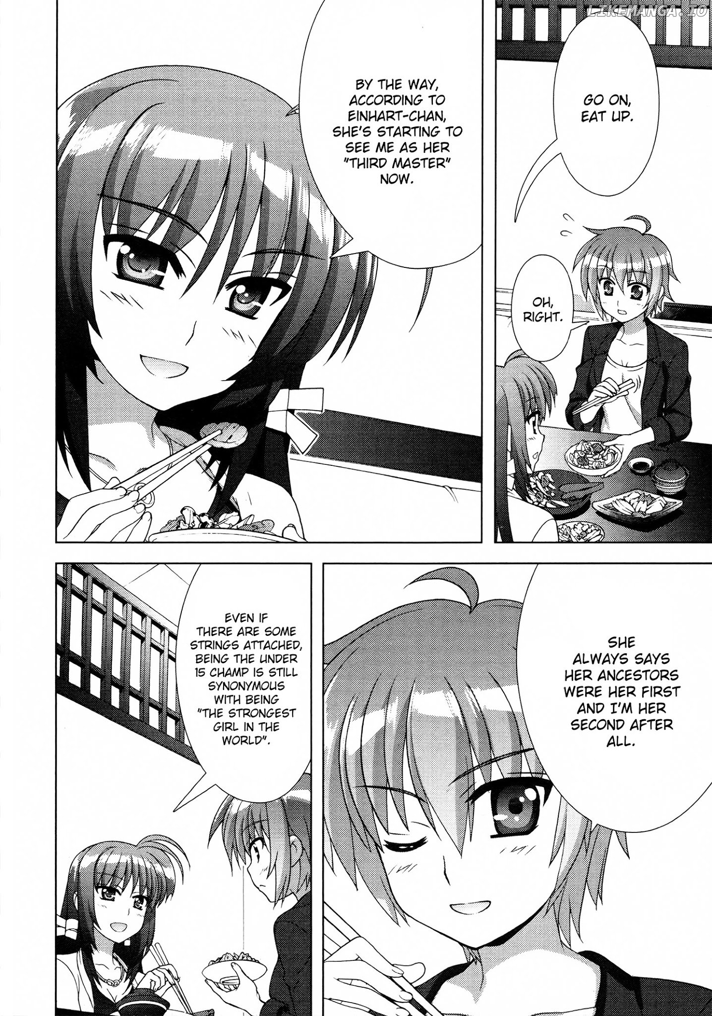 Mahou Shoujo Lyrical Nanoha Vivid chapter 84 - page 8