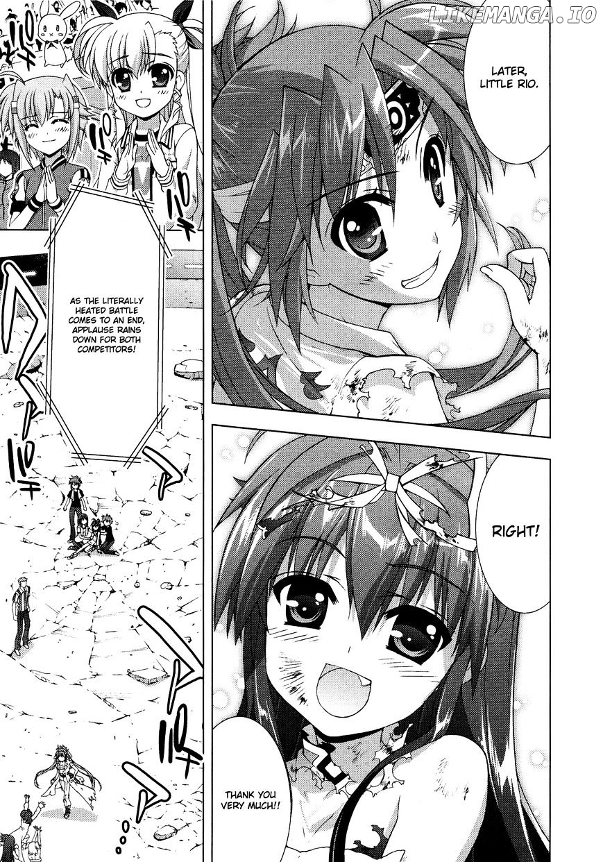 Mahou Shoujo Lyrical Nanoha Vivid chapter 38 - page 22