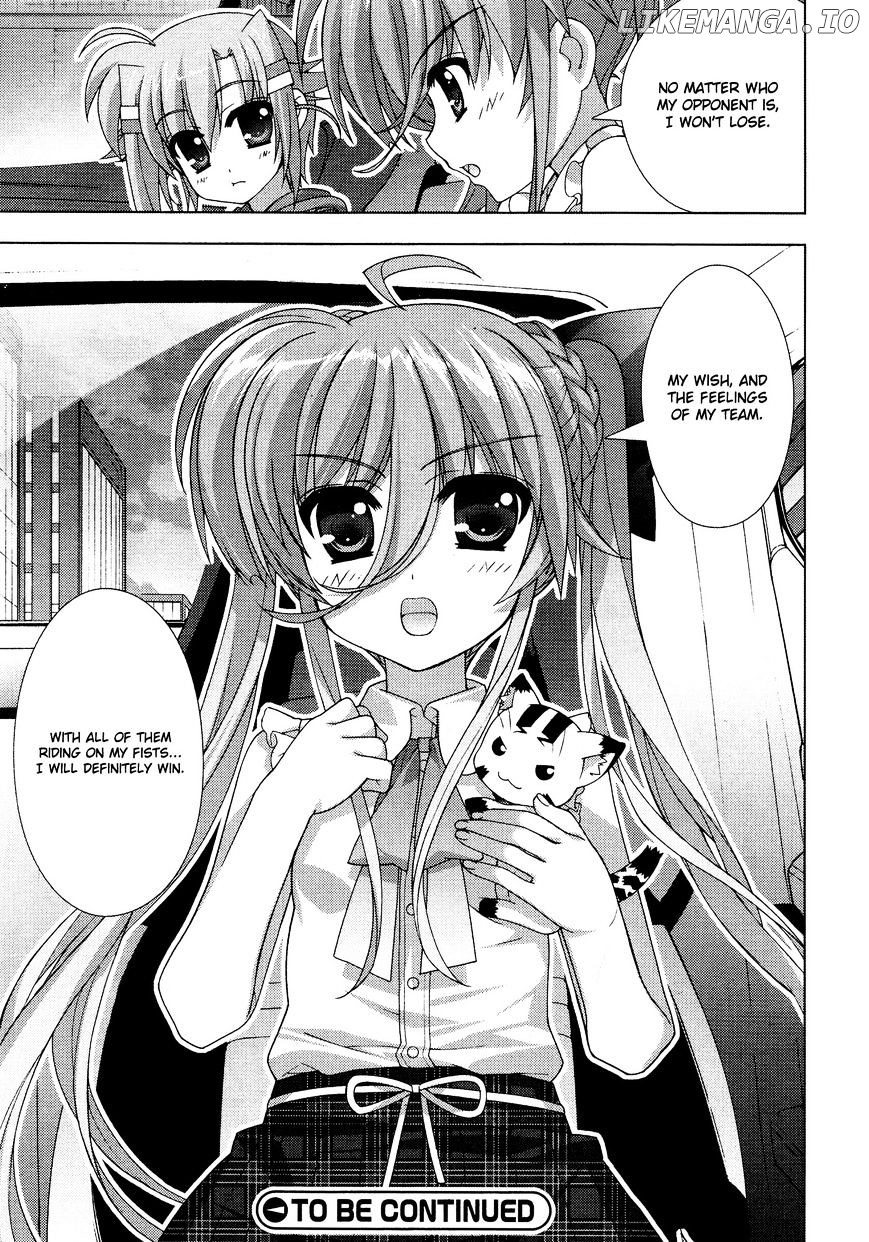 Mahou Shoujo Lyrical Nanoha Vivid chapter 38 - page 28