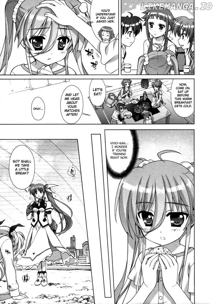 Mahou Shoujo Lyrical Nanoha Vivid chapter 57 - page 28