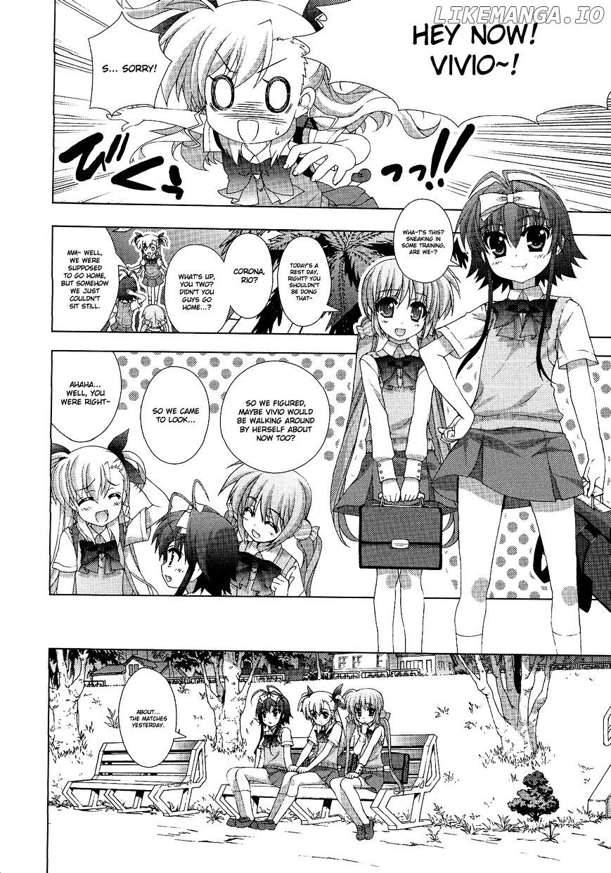 Mahou Shoujo Lyrical Nanoha Vivid chapter 39 - page 20