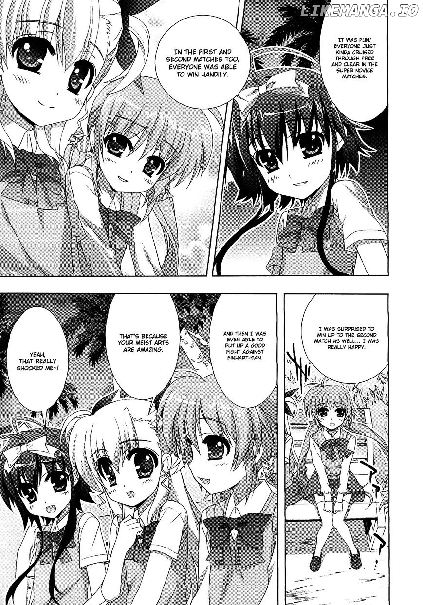 Mahou Shoujo Lyrical Nanoha Vivid chapter 39 - page 21