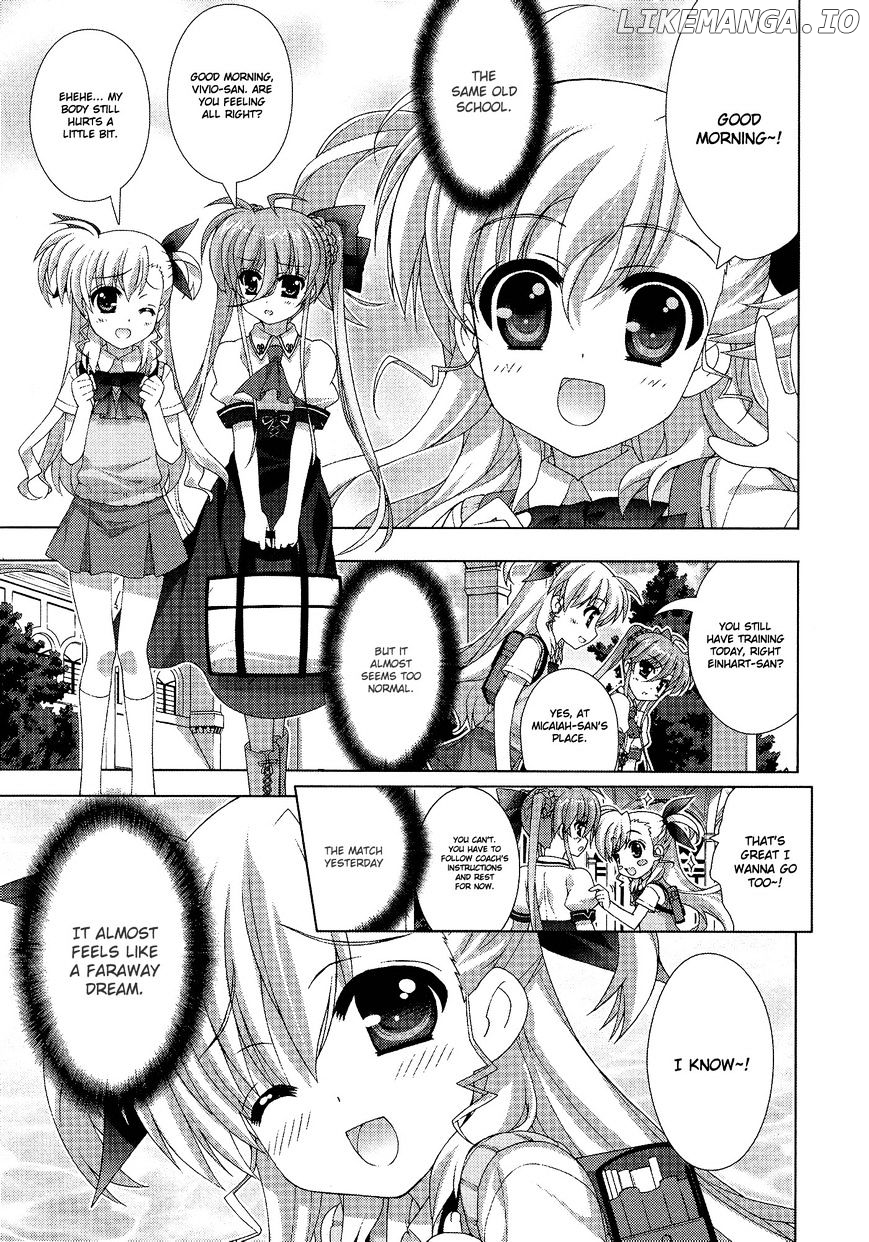 Mahou Shoujo Lyrical Nanoha Vivid chapter 39 - page 9