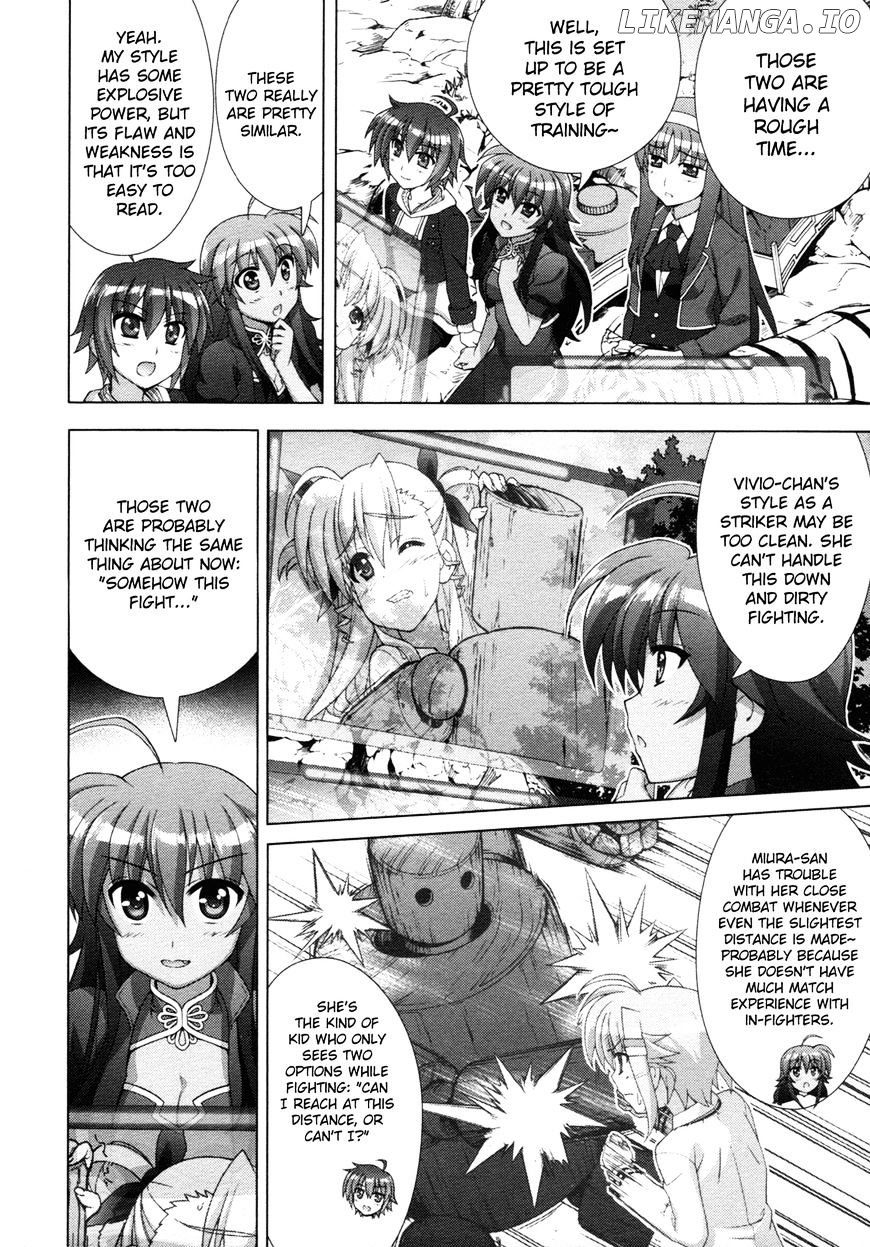 Mahou Shoujo Lyrical Nanoha Vivid chapter 72 - page 17