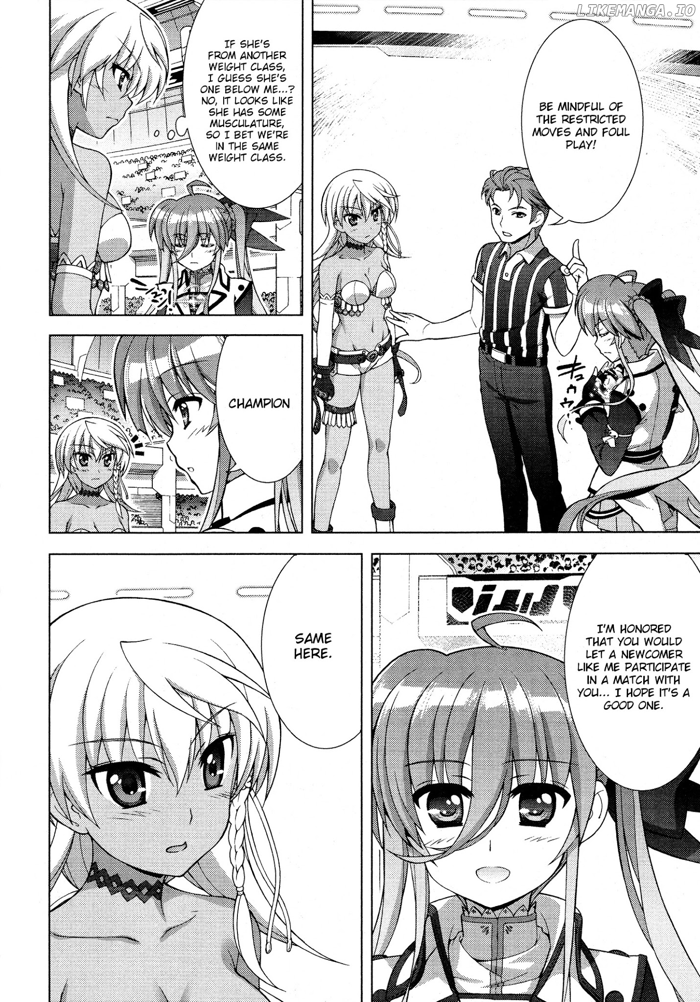 Mahou Shoujo Lyrical Nanoha Vivid chapter 85 - page 12