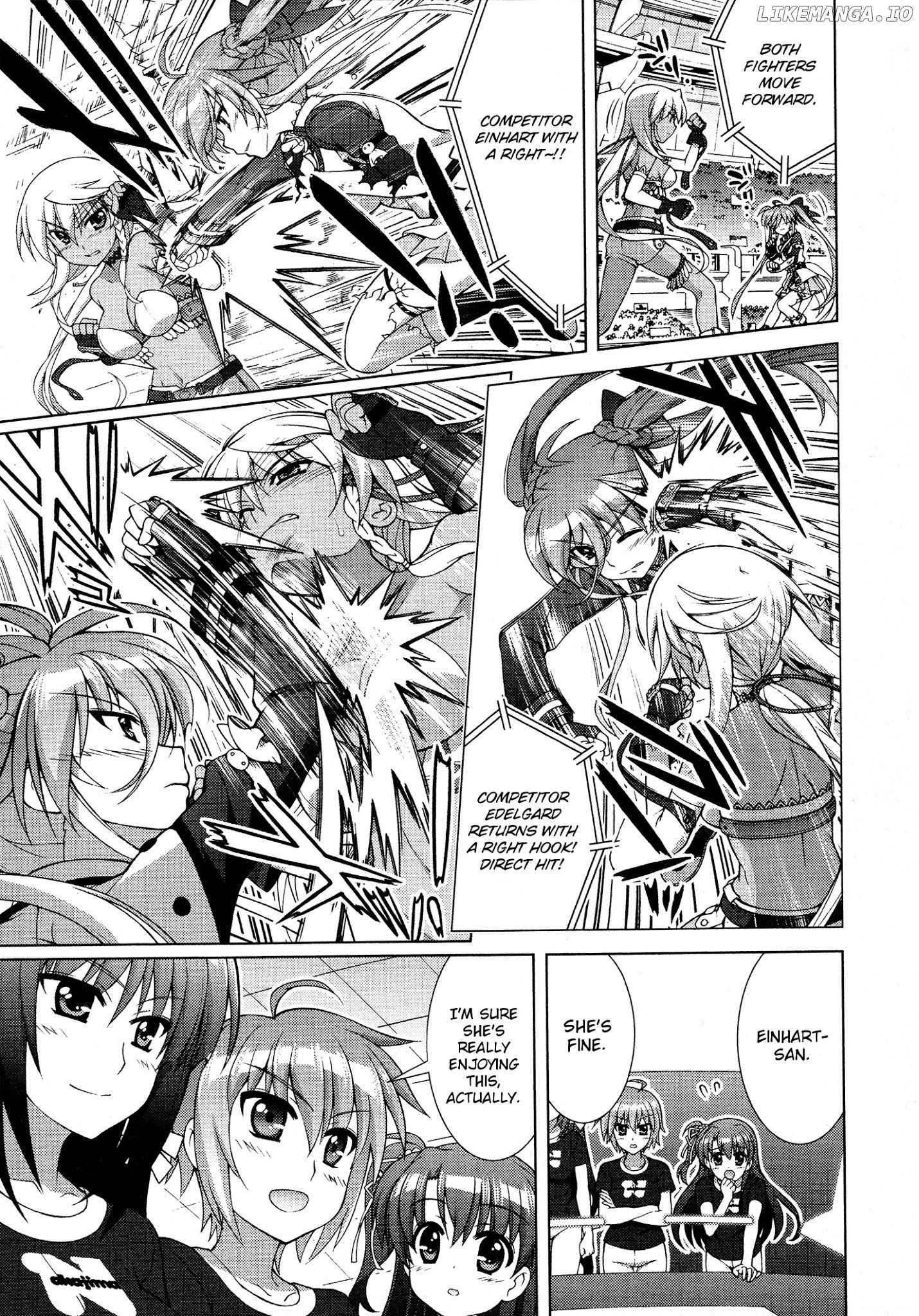 Mahou Shoujo Lyrical Nanoha Vivid chapter 85 - page 23