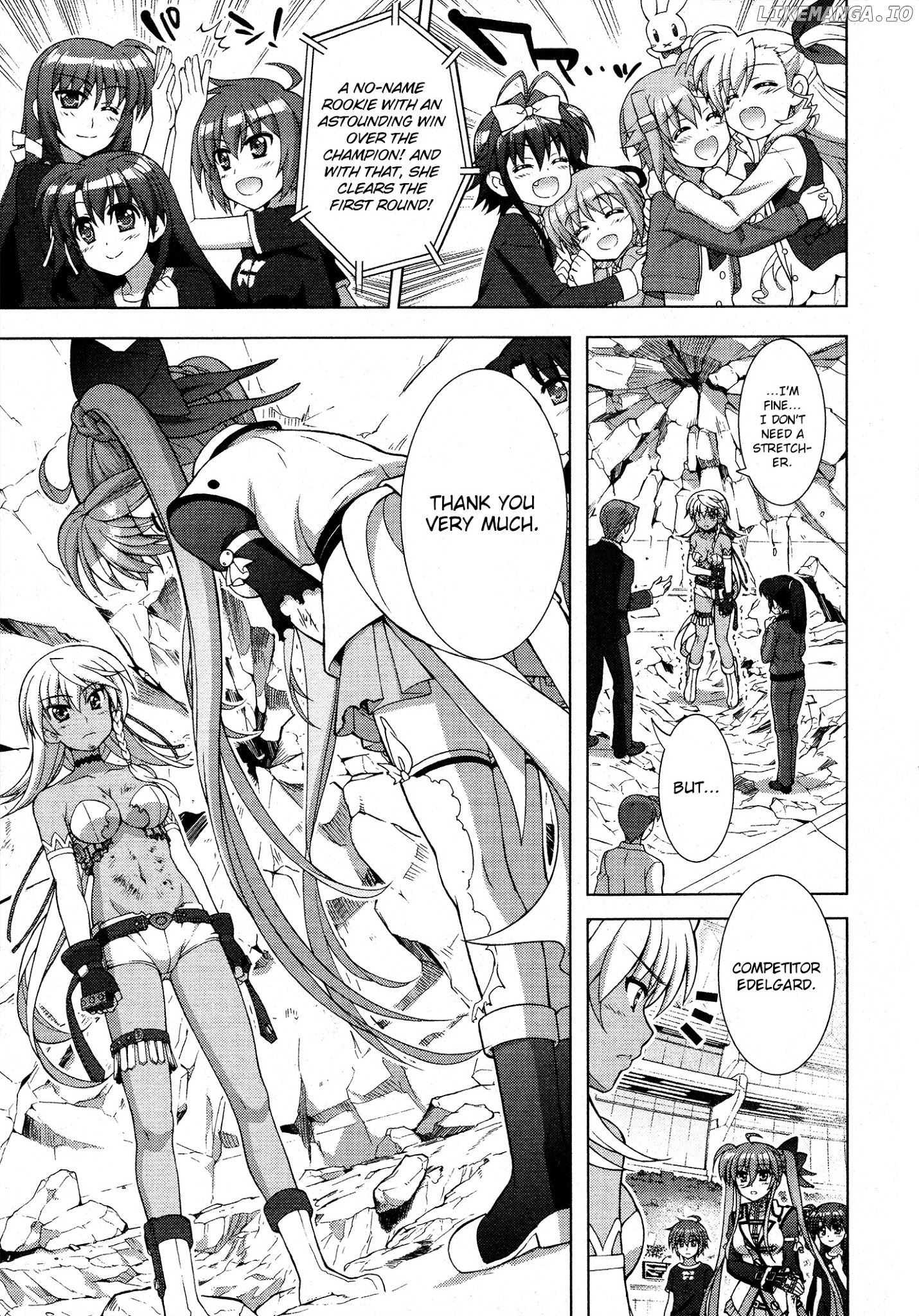 Mahou Shoujo Lyrical Nanoha Vivid chapter 85 - page 28