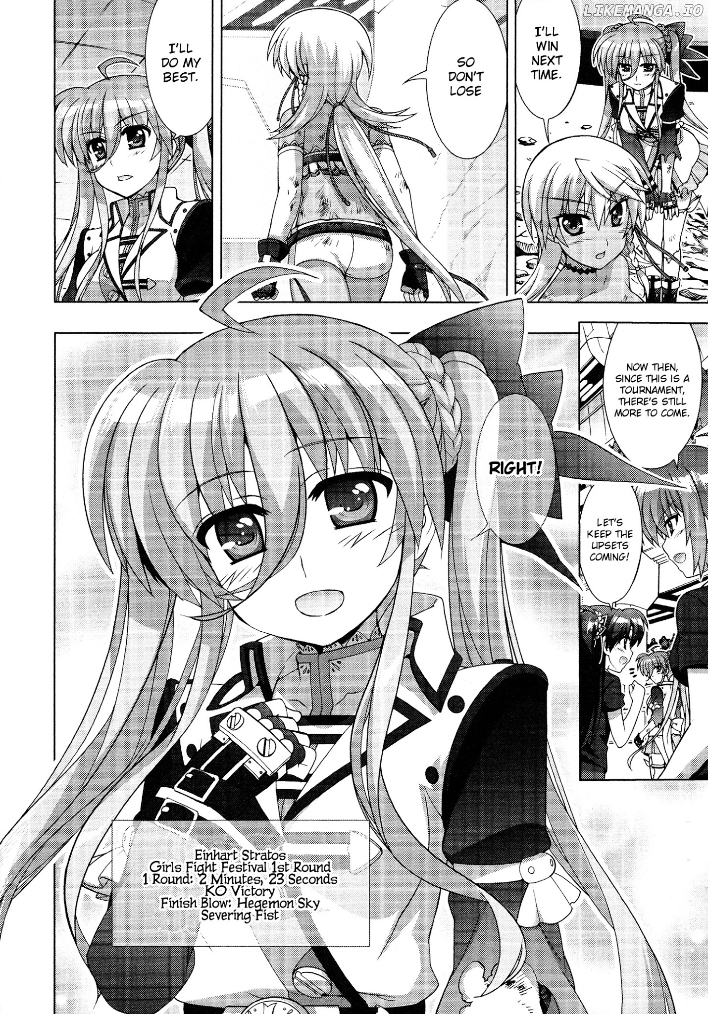 Mahou Shoujo Lyrical Nanoha Vivid chapter 85 - page 29