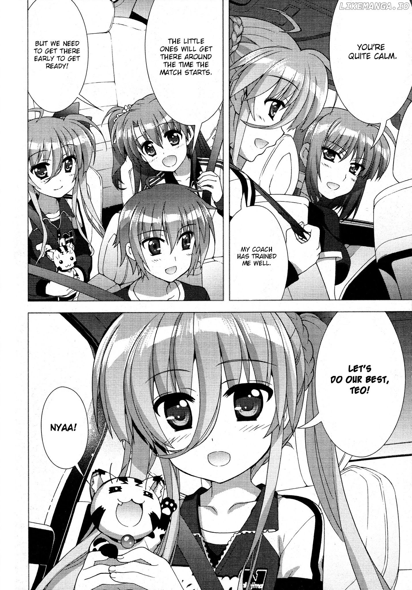 Mahou Shoujo Lyrical Nanoha Vivid chapter 85 - page 8