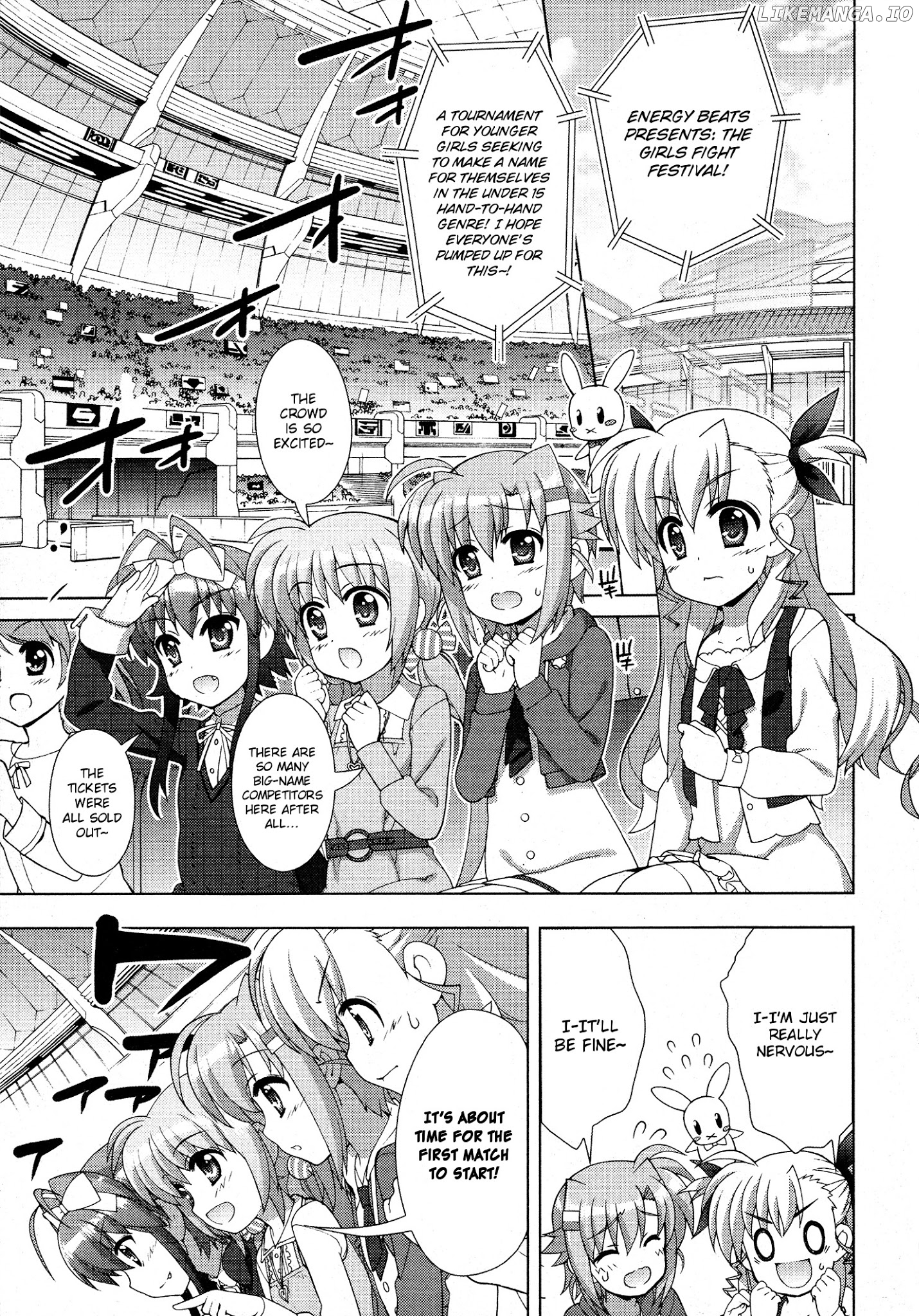 Mahou Shoujo Lyrical Nanoha Vivid chapter 85 - page 9