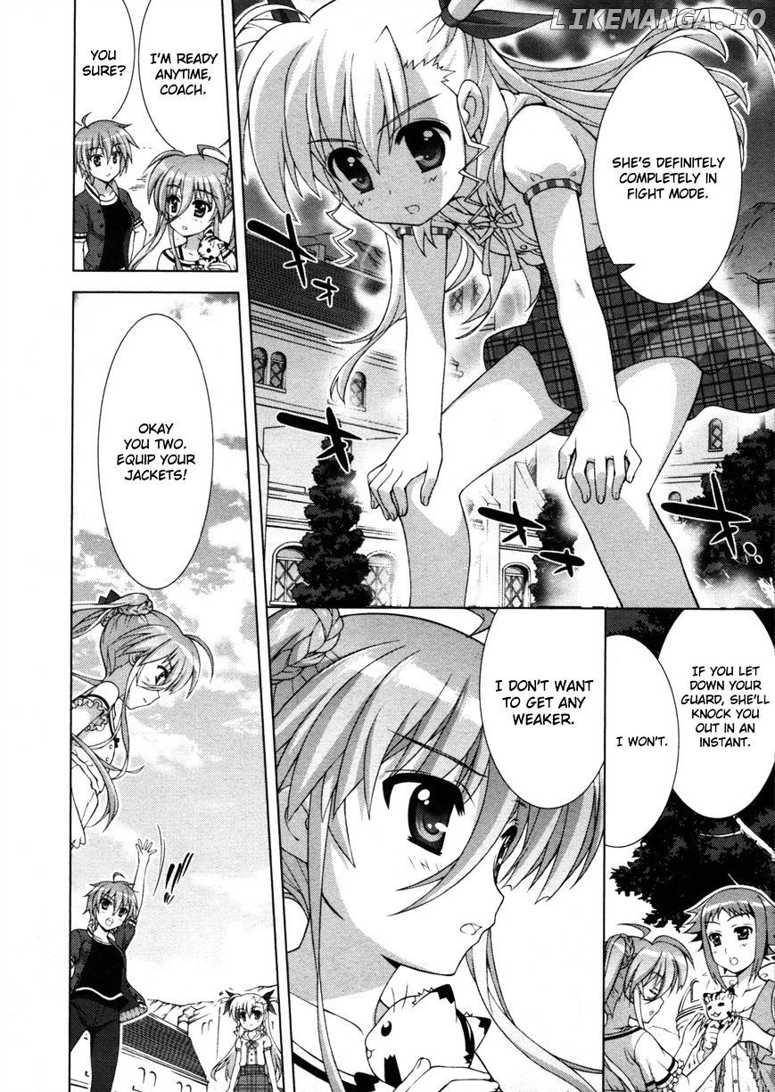 Mahou Shoujo Lyrical Nanoha Vivid chapter 58 - page 13